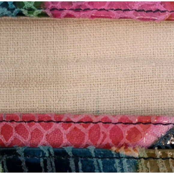 HOBO INTERNATIONAL Leather Wristlet Wallet Tropical Reptile Print - Picture 12 of 16